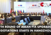 Fifth Round of ASEAN FTA Upgrade Negotiations Starts in Hangzhou, 1 February 2024