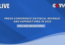 Press Conference on Fiscal Revenue and Expenditures in 2023, 1 February 2024