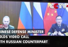 Chinese Defense Minister Holds Video Call with Russian Counterpart, 1 February 2024