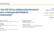 Is the US-China relationship America’s most consequential bilateral relationship? 12 February 2024