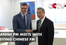 Spanish PM Meets with Visiting Chinese FM, 20 February 2024