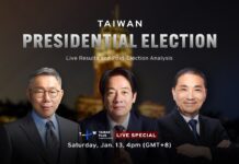 Taiwan Presidential Election Results, 13 January 2024