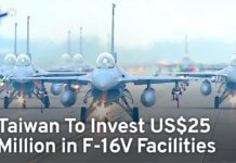 Taiwan to Invest US$25 Million in F-16V Facilities, 31 January 2024