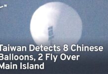 Taiwan Detects 8 Chinese Balloons, 2 Fly Over Main Island, 10 February 2024