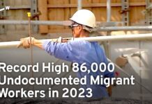 Record High 86,000 Undocumented Migrant Workers in Taiwan in 2023, 19 February 2024