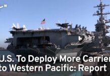 U.S. To Deploy More Carriers to Western Pacific to Deter China, 19 February 2024