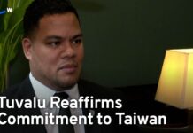 Tuvalu Officially Reaffirms Ties with Taiwan, 28 February 2024