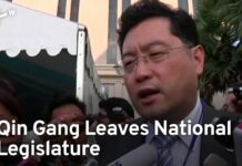 Former China Foreign Minister Qin Gang Resigns from National Legislature, 27 February 2024