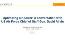 Optimizing air power: A conversation with US Air Force Chief of Staff Gen. David Allvin, 28 February 2024