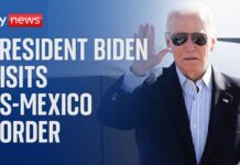 President Biden visits the US-Mexico border, 29 February 2024