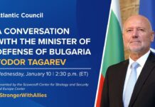 A conversation with the Minister of Defense of Bulgaria Todor Tagarev, 10 January 2024