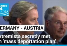 German, Austrian extremists secretly met on ‘mass deportation plan’, 11 January 2024