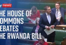The House of Commons debates the Rwanda Bill, 16 January 2024