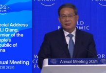 WEF. Special Address by Li Qiang, Premier of the People’s Republic of China, 16 January 2024