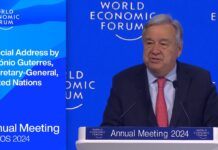 WEF. Special Address by António Guterres, Secretary-General, United Nations, 17 January 2024
