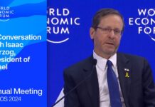WEF. A Conversation with Isaac Herzog, President of Israel, 18 January 2024
