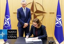 NATO signing ceremony for a major new investment in artillery ammunition, 23 January 2024