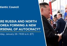 Are Russia and North Korea forming a new arsenal of autocracy? 26 January 2024