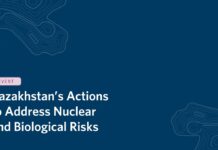 Kazakhstan’s Actions to Address Nuclear and Biological Risks, 30 January 2024