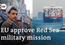 Germany sends frigate to help secure Red Sea, 8 February 2024