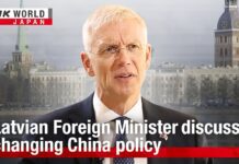 Latvian Foreign Minister discusses changing China policyーNHK, 9 February 2024