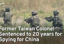 Former Taiwan Colonel Sentenced to 20 years for Spying for China, 26 October 2023