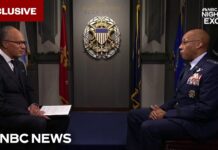 Lester Holt one-on-one with Joint Chiefs Chairman CQ Brown, 13 February 2024