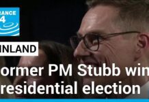 Former PM Stubb wins Finland presidential election, 12 February 2024