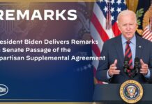 President Biden Delivers Remarks on Senate Passage of the Bipartisan Supplemental Agreement, 13 January 2024