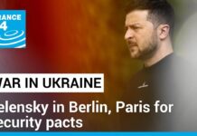 Ukraine’s Zelensky to sign security pacts with Germany and France, 15 February 2024