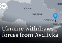 Ukraine’s armed forces withdraw from Avdiivka after months of heavy fighting, 17 February 2024