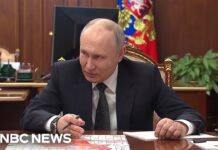 Putin denies Russia plans to put nuclear weapons in space, 21 February 2023