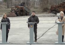 Ceremony for the 2nd anniversary of Russia’s war on Ukraine, 24 February 2024