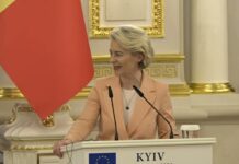 Press conference by Presidents von der Leyen, Volodymyr Zelenskyy and Belgian PM Alexander de Croo, 24 February 2024