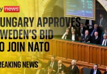 Hungary’s parliament vote on ratifying Sweden’s bid to join NATO, 26 February 2024