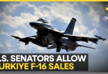 US senators allow F-16 sale to Turkey as part of NATO expansion agreement, 1 March 2024