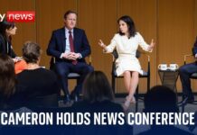 Foreign Secretary Lord Cameron holds news conference with German Foreign Minister, 7 March 2024