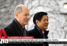 Chancellor Scholz holds separate talks with 3 ASEAN leaders in Germany, 12 March 2024