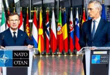 NATO Secretary General with Prime Minister of Sweden Ulf Kristersson, 11 March 2024