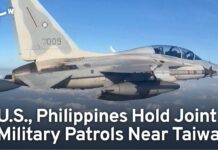 U.S., Philippines Hold Joint Military Patrols Near Taiwan, 23 November 2023