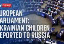 European Parliament address issue of Ukrainian children being deported to Russia, 13 March 2024