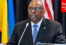 Secretary of Defense Lloyd J. Austin Gives Remarks at Ukraine Meeting, 19 March 2023