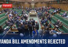Rwanda bill amendments rejected by Commons as parliamentary ping pong begins, 19 March 2024