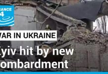 Kyiv endures a third bombardment in 5 days as Russia steps up targeting of cities, 25 March 2024