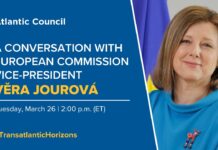 A conversation with European Commission Vice-President Věra Jourová, 26 March 2024