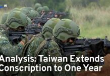 Conscription in Taiwan Extended to One Year, 1 January 2024