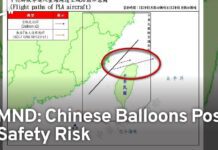 Defense Ministry Responds to Chinese Balloons Over Taiwan, 6 January 2024