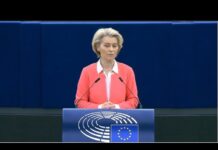 President von der Leyen at the #EPlenary: Cyprus maritime corridor to deliver aid to Gaza, 12 March 2024