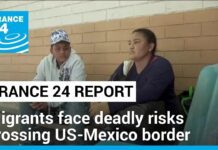 US-Mexico border: Migrants take deadly risks in search for better life, 30 March 2024