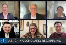 U.S.-China Scholarly Recoupling: The Path Forward, 28 March 2024